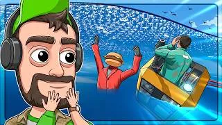 Thumbnail: One of Us Sabotaged Our Stormworks Tsunami Survival Pod...