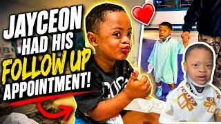 Thumbnail: Jayceons Follow Up Doctors Appointment For His Neck ``