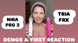 Thumbnail: TRIA FRX vs NIRA Pro 3: Demos + First Impressions/Reaction #beautybeyond40 