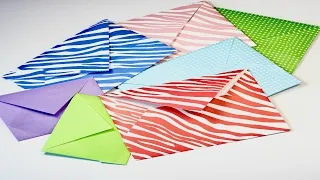 Thumbnail: Super Easy DIY : ENVELOPES/How to make Envelopes | Beauty Intact