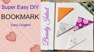 Thumbnail: Super Easy DIY  Origami :  BOOKMARK  | Beauty Intact