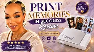 Thumbnail: Print Memories in Seconds! Liene Photo Printer Unboxing & Review 📸✨