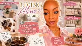 Thumbnail: LIVING ALONE DIARIES 💕 Cleaning, Life Updates + I Almost Lost My Life… So Grateful to Be Here
