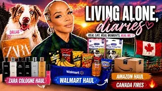 Thumbnail: Living Alone Diaries | Zara Cologne, Walmart Haul, Canada Fires