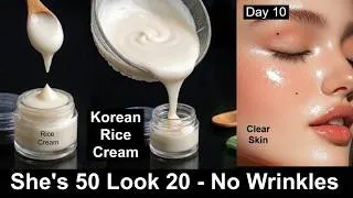 Thumbnail: Rice Cream to Remove wrinkles - Night Cream for Glowing skin, large Open Pores, collagen Cream
