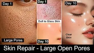 Thumbnail: Skin Repair - Close Large Open Pores, Remove DARK SPOTS, Wrinkles and Glowing Skin - Rice Water
