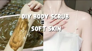 Thumbnail: DIY Body Scrub for Soft & Glowing Skin ✨GLOWING BODY IN MINUTES | BODY CARE SECRET 🎀