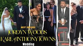 Thumbnail: BEST DRESSED CELEBRITY GUESTS AT THE KARL ANTHONY TOWNS & JORDYN WOODS WEDDING!