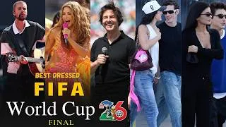 Thumbnail: TOP 10 BEST DRESSED CELEBRITIES AT THE FIFA WORLD CUP FINAL 2026!