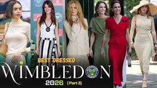 Thumbnail: TOP 10 BEST DRESSED CELEBRITIES AT WIMBLEDON 2026! (Part 3)