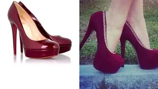 Thumbnail: "Mesmerizing in Mehroon: The Ultimate Guide to Mehroon High Heels – Unveiling Elegance Step by Step