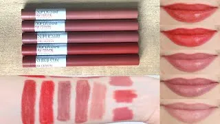 Thumbnail: Maybelline SuperStay Matte Ink Crayon Spiced Edition || Lip Swatches + Comparison