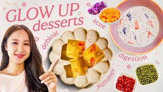 Thumbnail: 3 beauty desserts for SKIN, BLOATING + DIGESTION 🌼🍠  *easy & delish!*