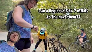 Thumbnail: Can a BRAND NEW BIKER ride 7 MILES to the next town? (Beginner Biker Vlog)