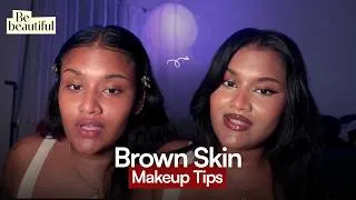 Thumbnail: Makeup Tips & Techniques That Actually Work for Brown Skin 🤎 Prep, Correctors & Shades | BeBeautiful