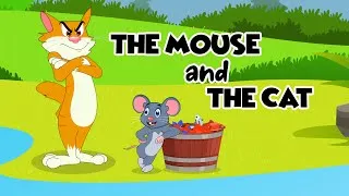 Thumbnail: The Mouse and The Cat | English Stories For Kids | BebeGenie