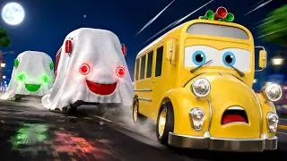 Thumbnail: Drive Drive Bus In Spooky Night + Kids Song | Bebetune Nursery Rhymes Compilation