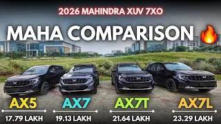 Thumbnail: 2026 Mahindra XUV 7XO AX5 Vs XUV 7XO AX7 Vs XUV 7XO AX7T Vs XUV 7XO AX7L | Detailed Comparison |