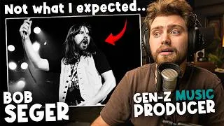 Thumbnail: I've never listened to Bob Seger... | Gen-Z Music Producer Reaction