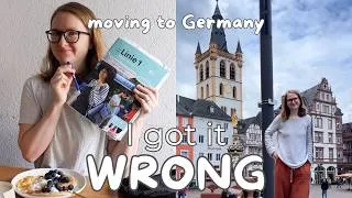 Thumbnail: jokes on me.. adjusting yet again! || German Class Q&A