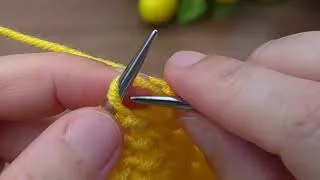 Thumbnail: Glitter Two-Needle Knitting Pattern #crochet #knitting #diy