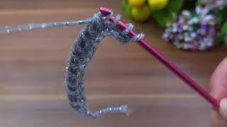Thumbnail: Muy Hermosa 💯👌I Made a Very Beauty Tunisian Crochet Beginners *online Tutorial* #crochet
