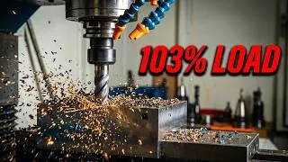 Thumbnail: 2006 Sharp SV-2412 running at 103% spindle load (no time-laps)