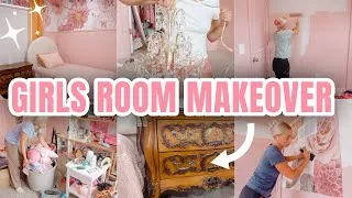Thumbnail: STUNNING Girls' Bedroom Makeover ✨ | BEFORE & AFTER Room Transformation | Becky Moss