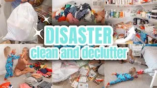 Thumbnail: DISASTER Clean & Declutter | EXTREME Home Organization and Decluttering | Becky Moss