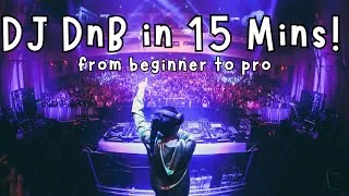 Thumbnail: Learn to DJ Drum & Bass (2026 Beginner Tutorial) 🔥