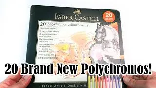 Thumbnail: 20 New Release 2026 Polychromos Pencils - Brand New Colors Unbox and Swatch!