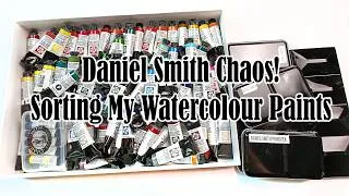 Thumbnail: Sorting my Daniel Smith Watercolor Paints into One BIG Palette!
