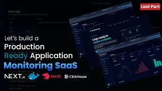Thumbnail: Let's Build a Production-Ready Monitoring SaaS Like Datadog / Sentry (Part 2/2)