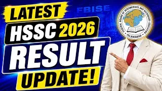 Thumbnail:  🔥 FBISE HSSC RESULT 2026 | 11TH & 12TH RESULT 