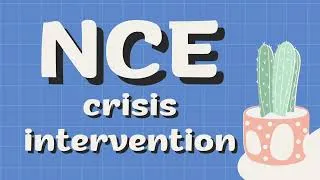 Thumbnail: NCE Crisis Intervention: Everything You Need to Know (Fast Overview)