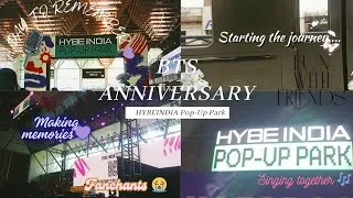 Thumbnail: BTS Anniversary with Friends 💜 ✦Vegas✦ Fanchants ✦ HYBE India Pop-Up Park 