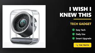 Thumbnail: KIMMOO Rechargeable USB Desk Fan — Full Review