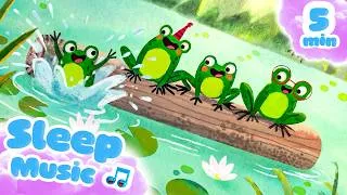 Thumbnail: Five Little speckled Frogs | Lullabies & Nursery Rhymes for Kids | Sleep Baby Songs