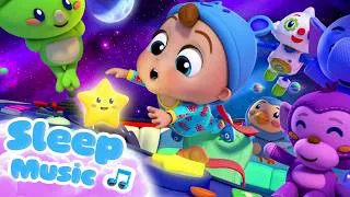 Thumbnail: Twinkle Twinkle Little Star (Space Edition) | LITTLE ANGEL 😇 | Bedtime Sleep Music | Baby Songs
