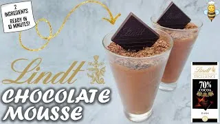 Thumbnail: Lindt Chocolate Mousse Recipe | How to Make Dark Chocolate Mousse
