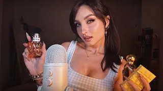 Thumbnail: ASMR LONG NAIL TAPPING ON MY NEWER PERFUMES (Fragrance ASMR) 