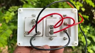 Thumbnail: Switch board wiring connection from beginning stage 😇|