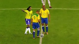 Thumbnail: ( Ronaldo Ronaldinho And Adriano ) Brazil's Attacking Force vs Germany 2004