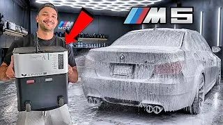 Thumbnail: How To DIY Wash Your Car AT HOME EASY With Linyo H1! V10 Manual BMW M5 E60 Detail [Review]