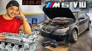 Thumbnail: Rebuilding a ABANDONED V10 Manual BMW M5 E60 In 24 HOURS!