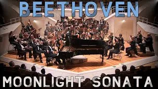 Thumbnail: Beethoven - Moonlight Sonata - Berliner Philharmonie | Piano & Orchestra