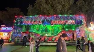 Thumbnail: Roller Ghoster Ghost Train Night On Ride POV - Leonard Derry - Nottingham Goose Fair 2025