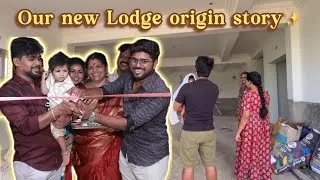 Thumbnail: Happy news✨We bought a LODGE in Tiruchendur✨ The origin story of SRI BALAKRISHNA RESIDENCY | Ep 1