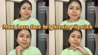 Thumbnail: No makeup just lipstick magic✨ Must try Face brightening lipstick shades for all skin tone in Tamil