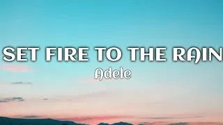 Thumbnail: Set Fire To The Rain - Adele (Lyrics)